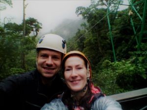Zipline - dovolená Kostarika