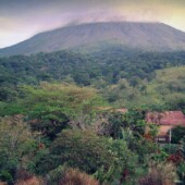 vulkán Arenal - Kostarika