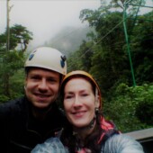Zipline - dovolená Kostarika